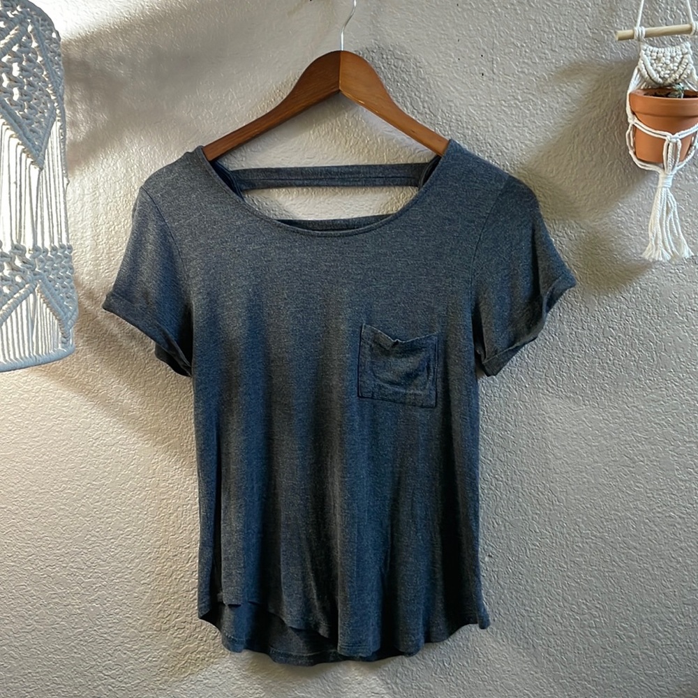 Occasion brand gray tee